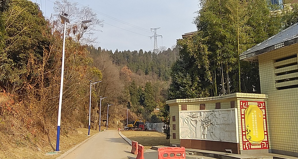 Street Lamp Project for Dementia Elderly Care Home in Yichang City, Hubei Province