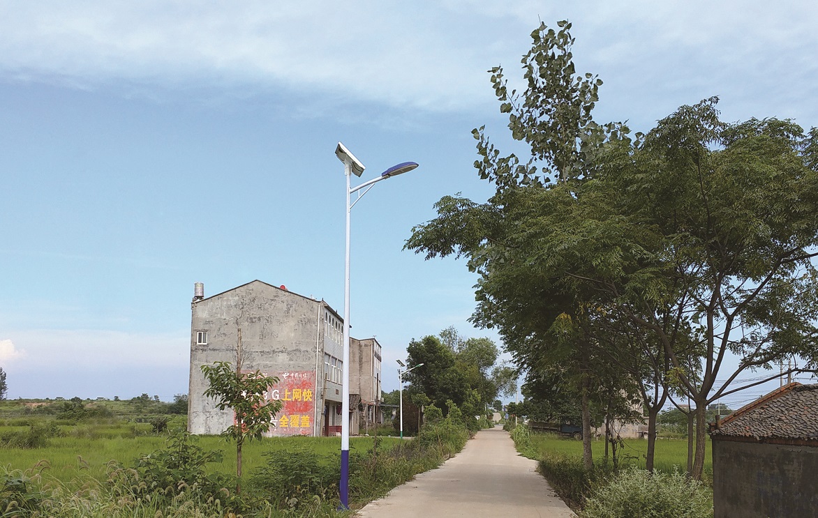 Xiaogan Yunlin County Dafang Village Solar Street Light Project