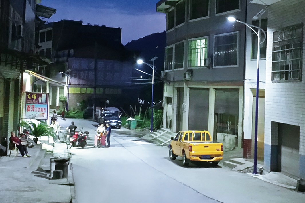 Chongqing Kaizhou Leyuan Village Solar Street Light Project