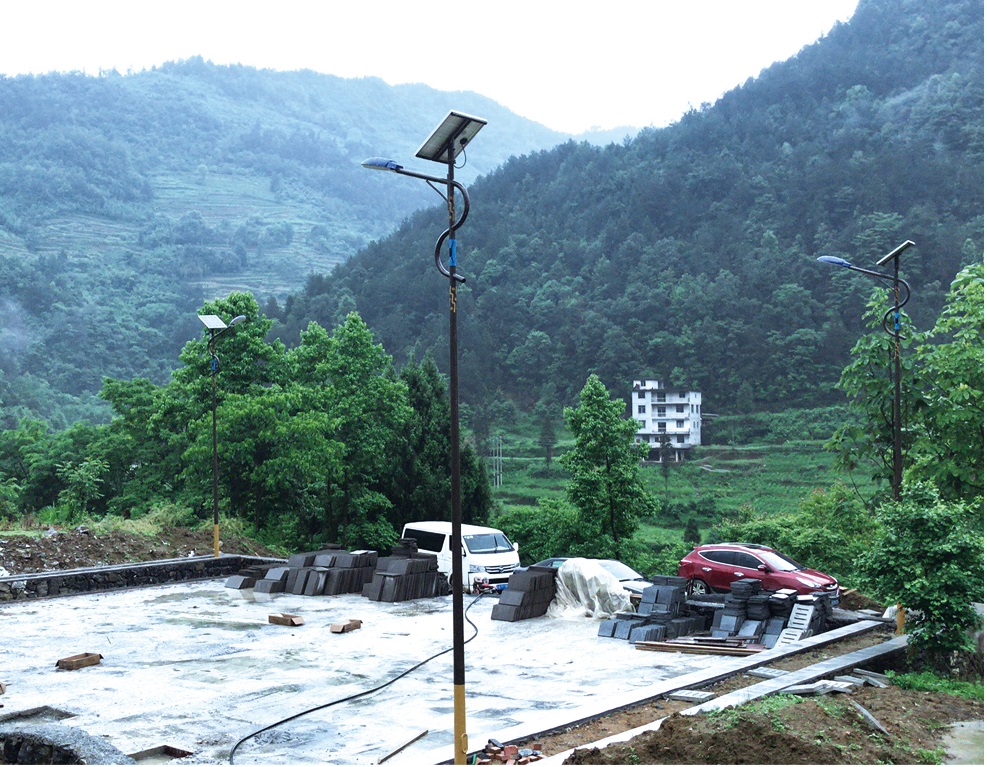 Chongqing Wulong District Zhongling Village Solar Street Light Project