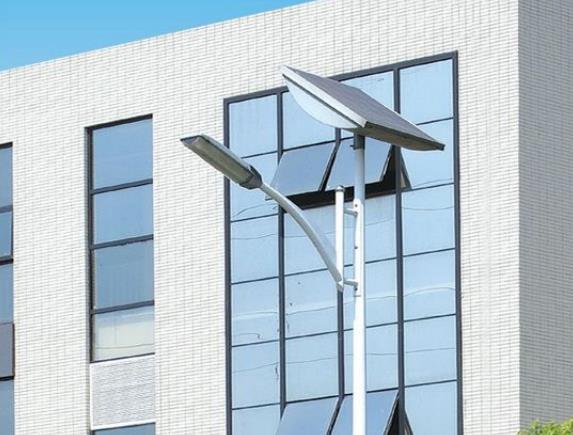 Construction Plan for Solar Street Lamp Installation